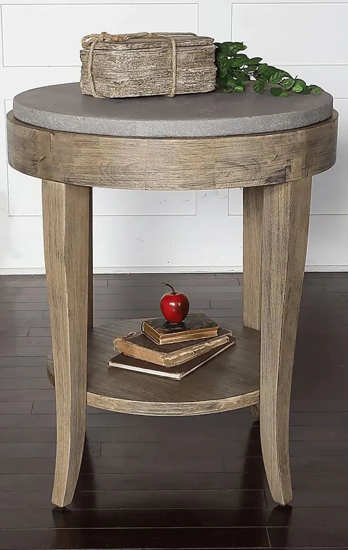 Herndale Gray Accent Table