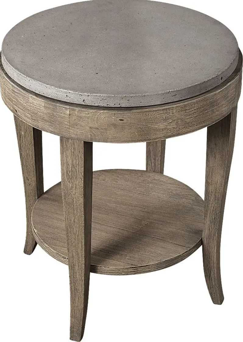 Herndale Gray Accent Table