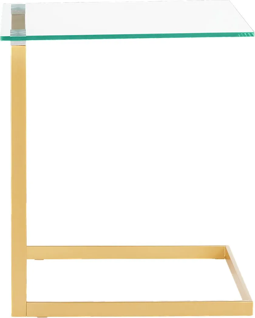 Susitina Gold Accent Table