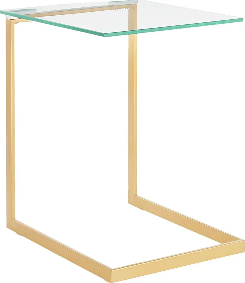Susitina Gold Accent Table