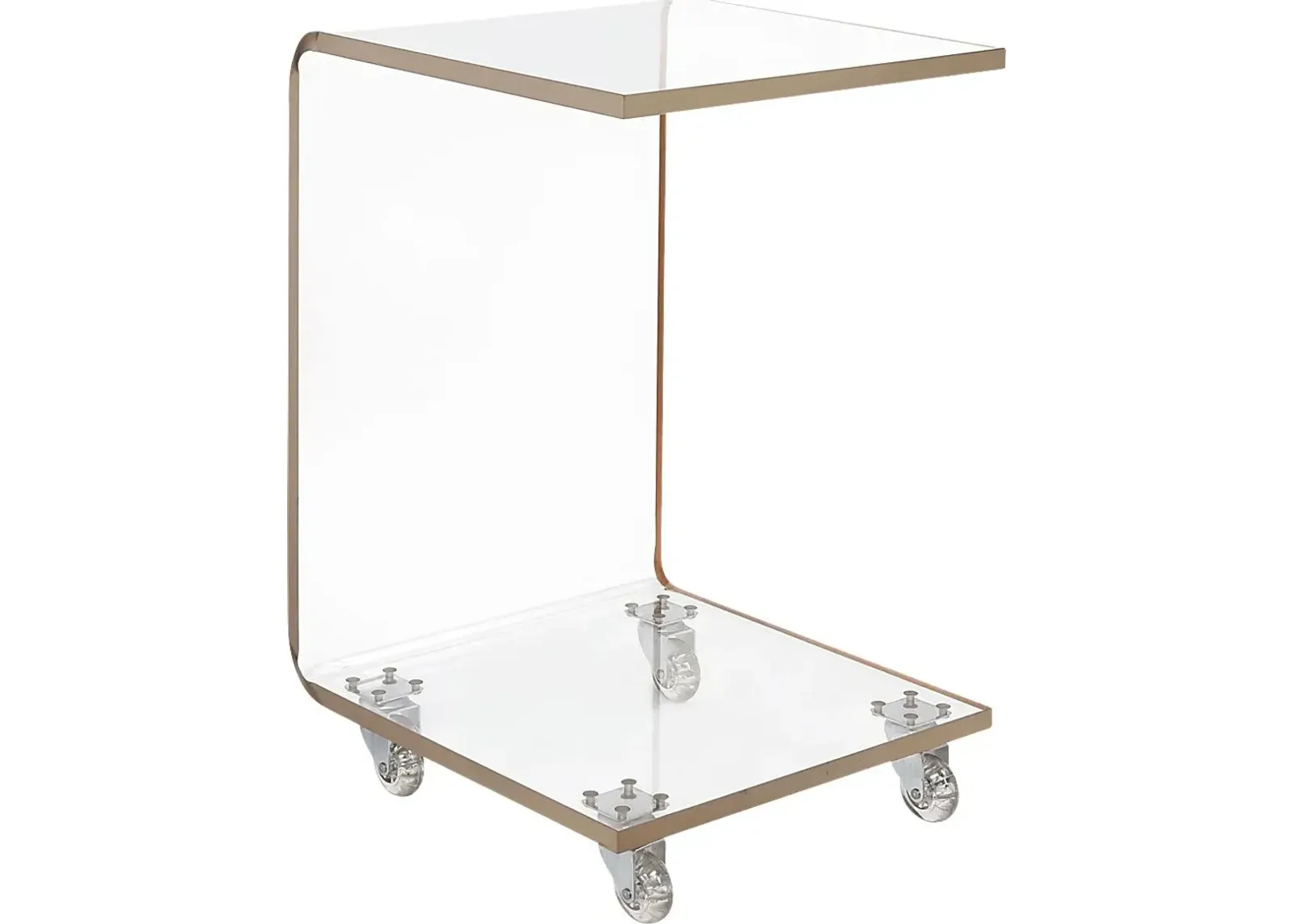 Hemperly Gold Accent Table