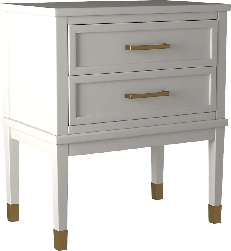 Gladewood White Accent Table