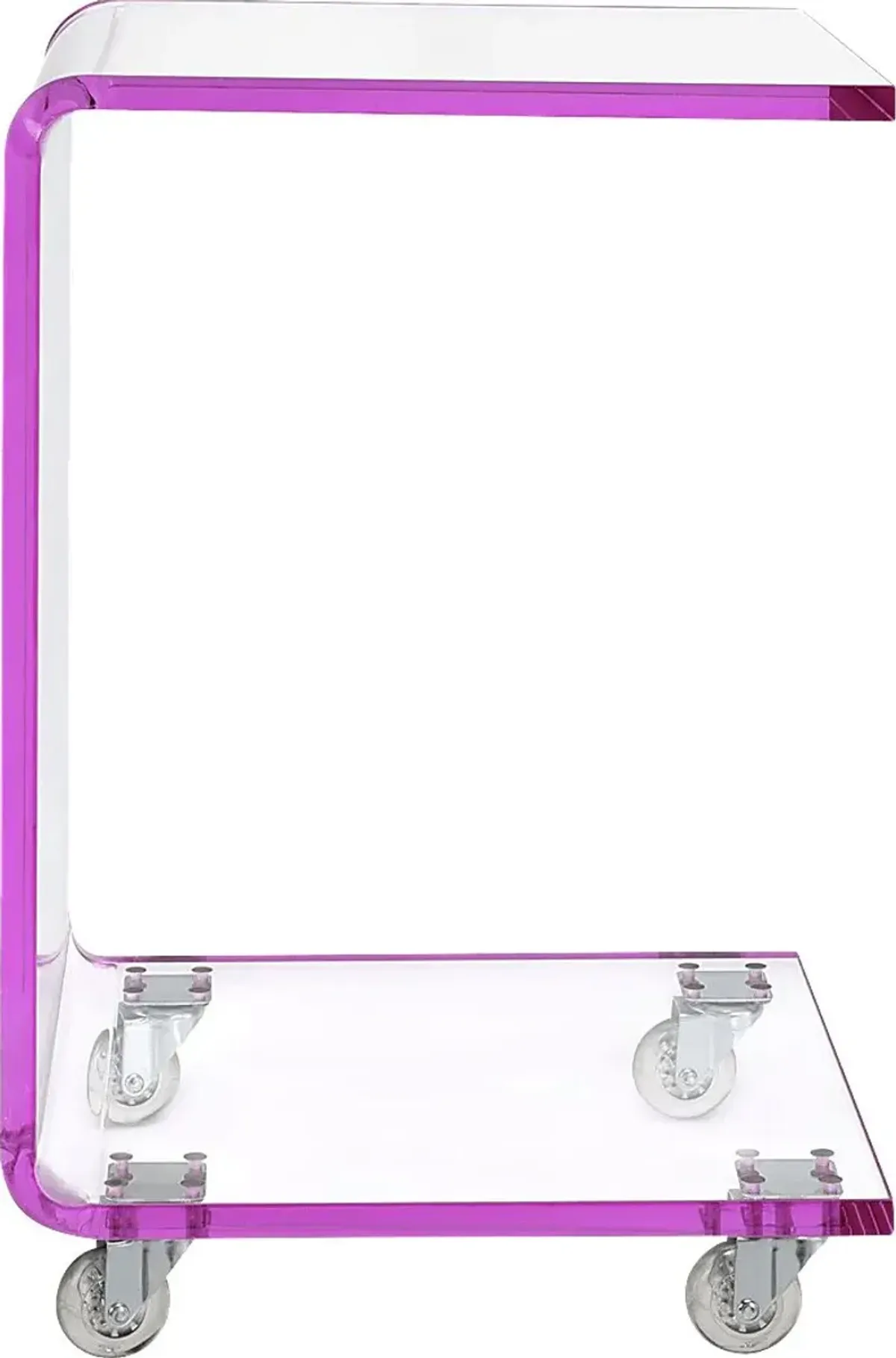 Hemperly Pink Accent Table