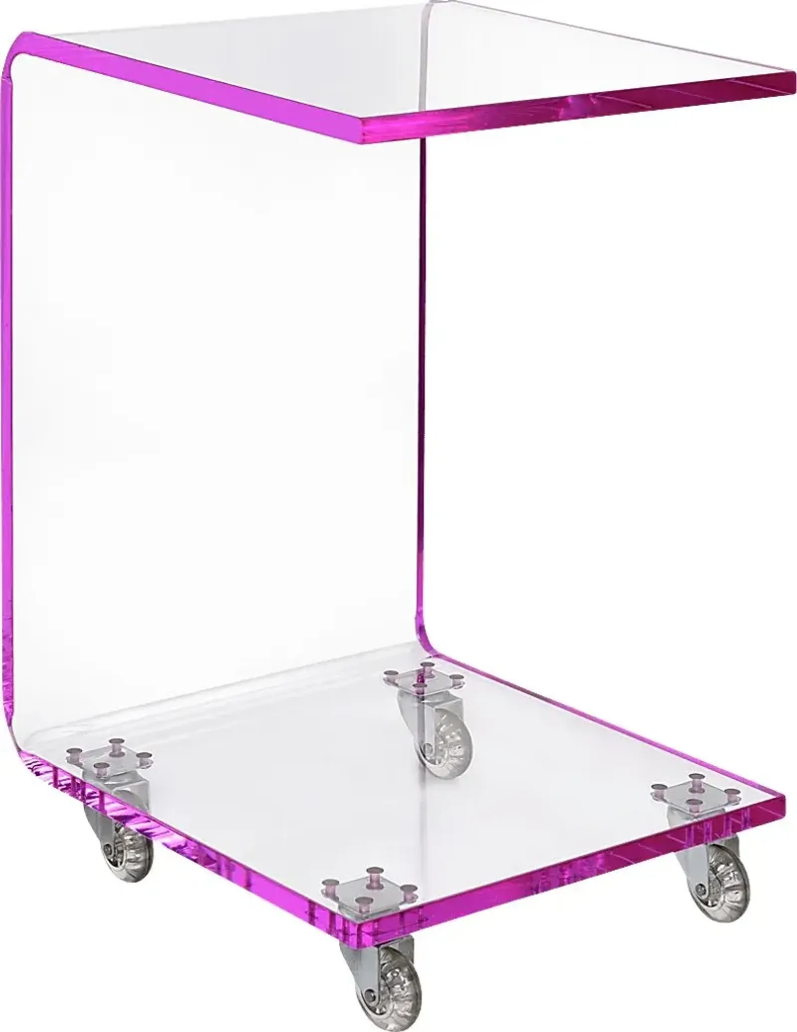 Hemperly Pink Accent Table