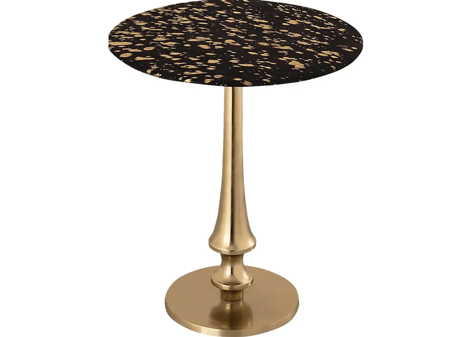 Dacer Black Accent Table