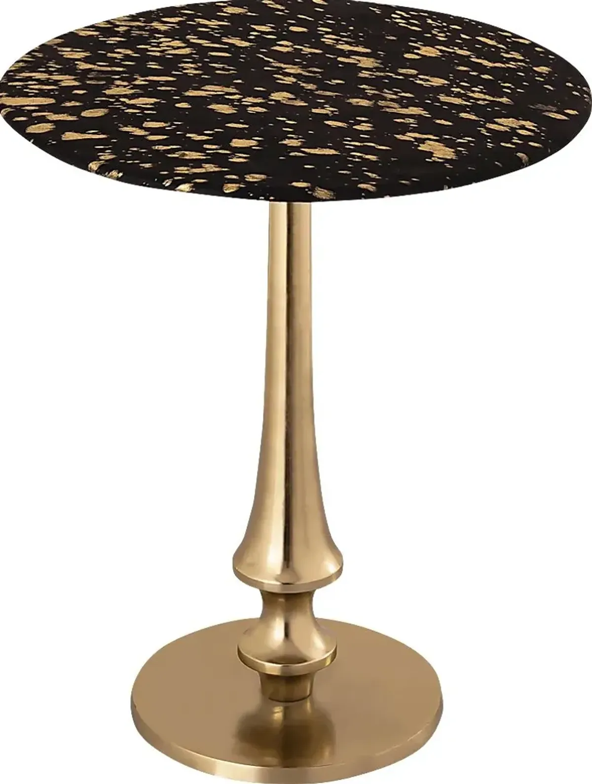 Dacer Black Accent Table