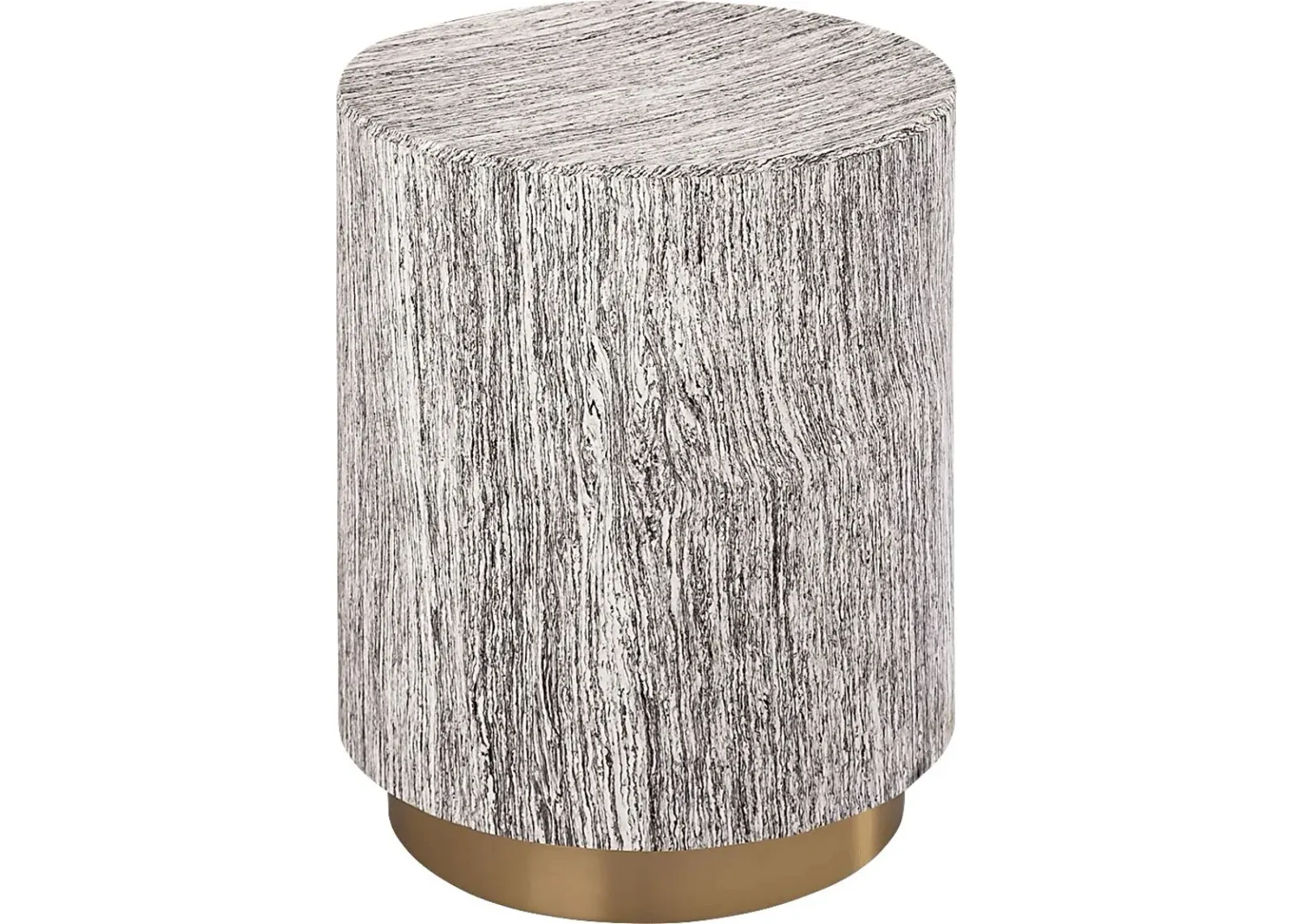 Angelius Gray Accent Table