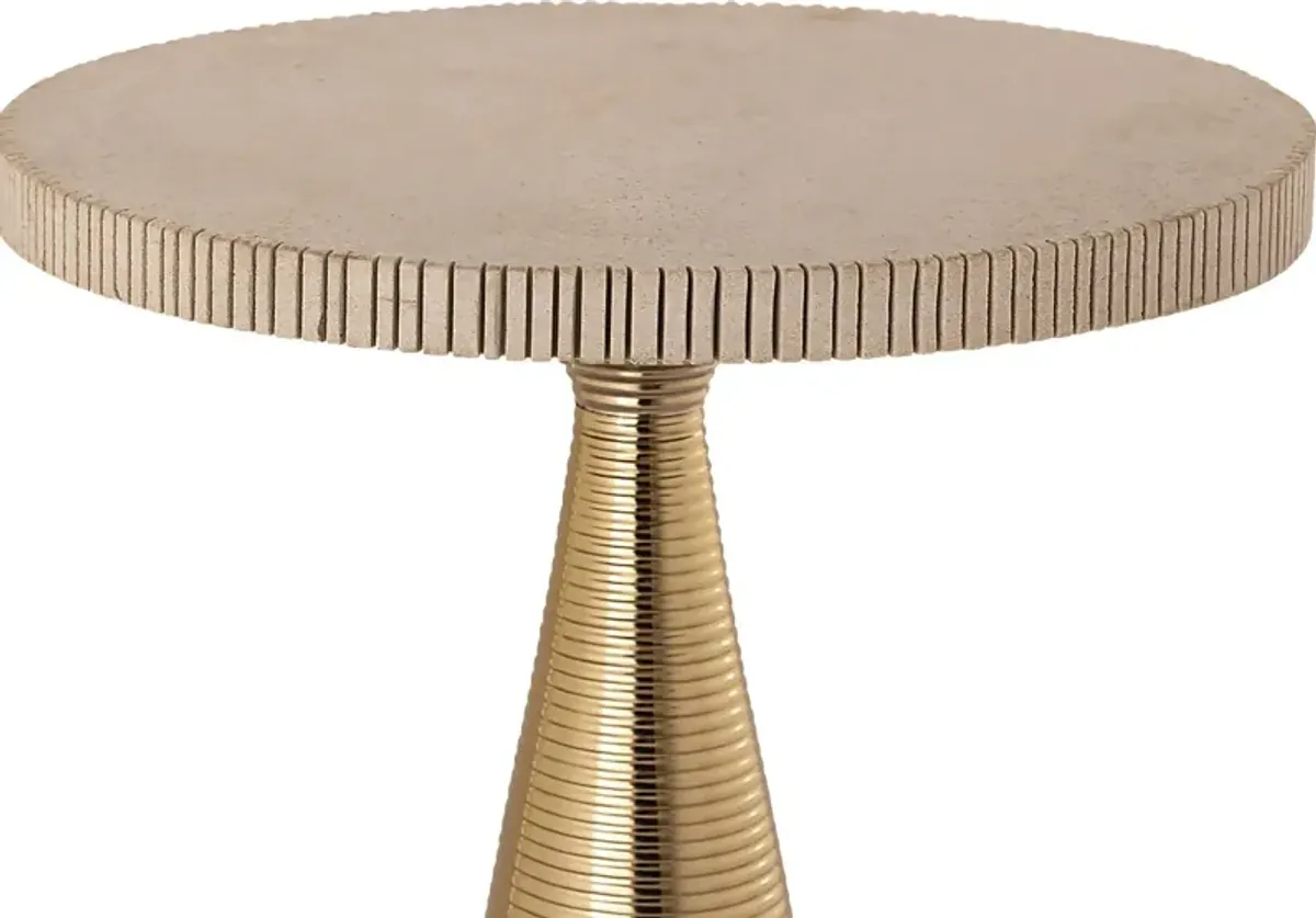 Estournela Gold Accent Table