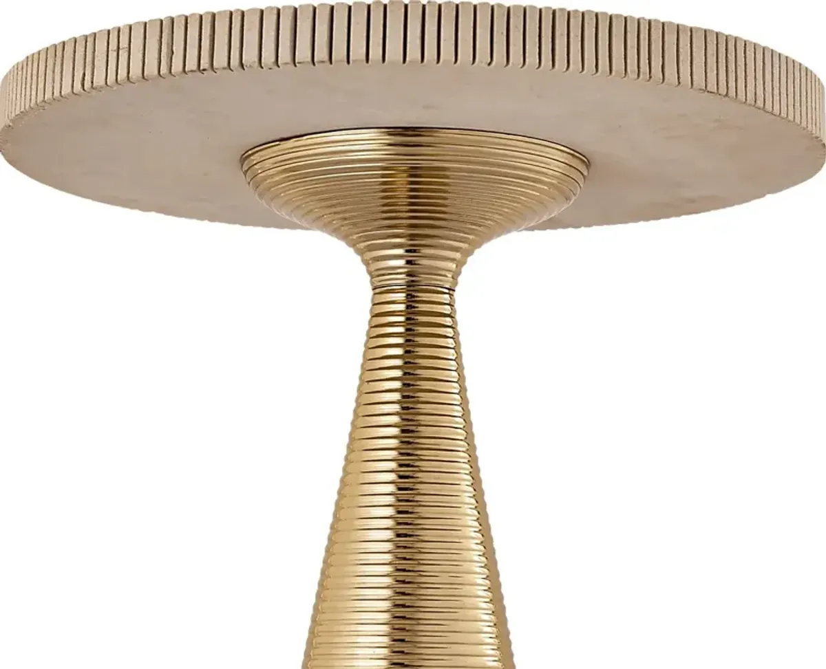 Estournela Gold Accent Table