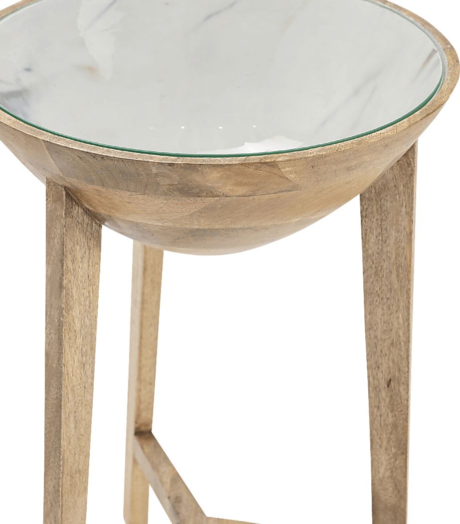 Flairwood Brown Accent Table