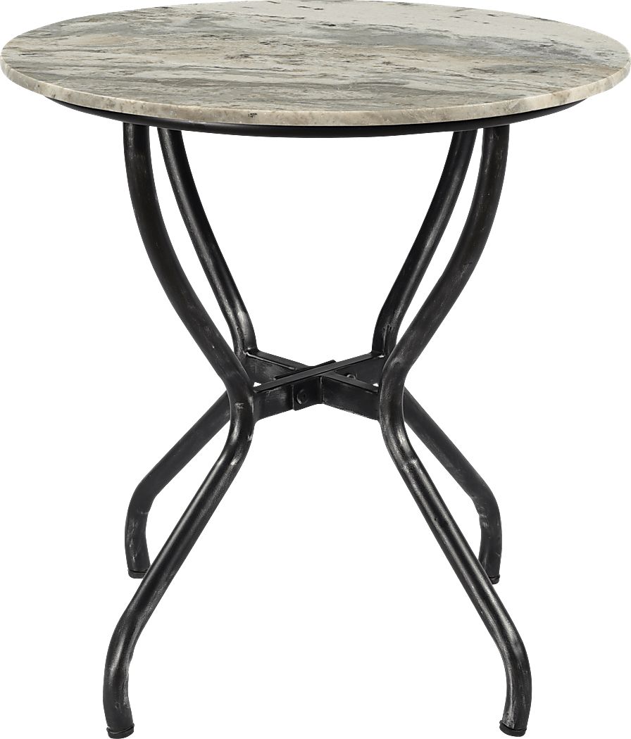 Chalfont Silver Accent Table