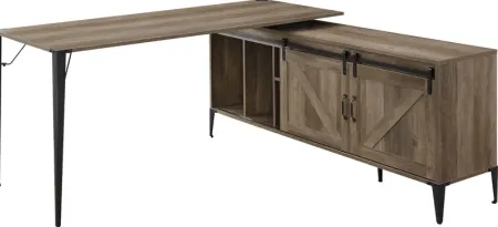 Harinette Brown Desk