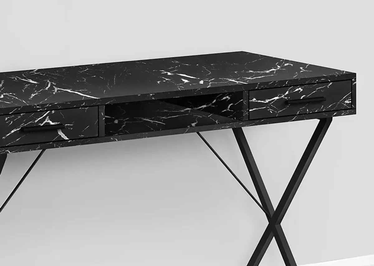 Stillirock Black Marble Desk