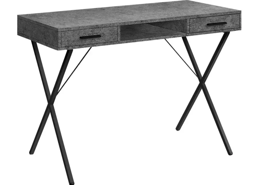 Stillirock Dark Gray Desk