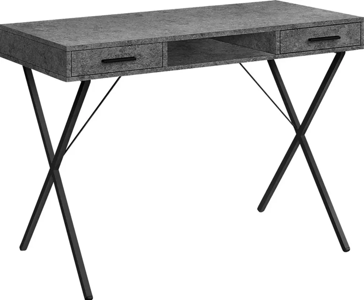 Stillirock Dark Gray Desk