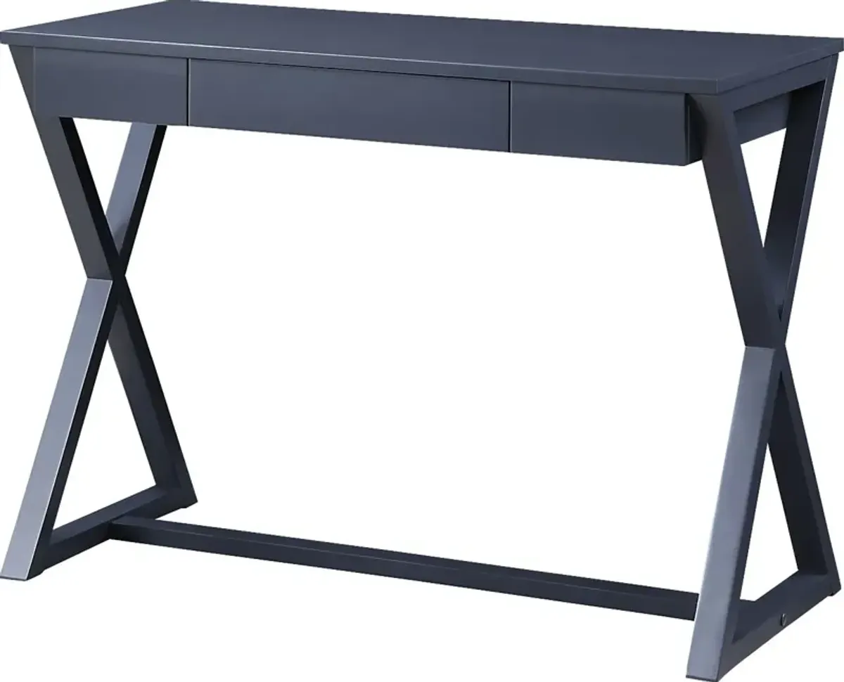 Percey Black Desk