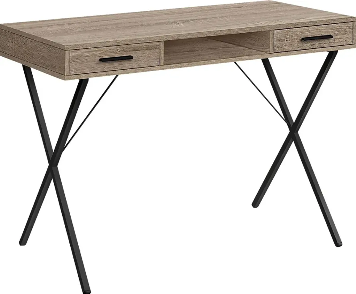 Stillirock Taupe Desk