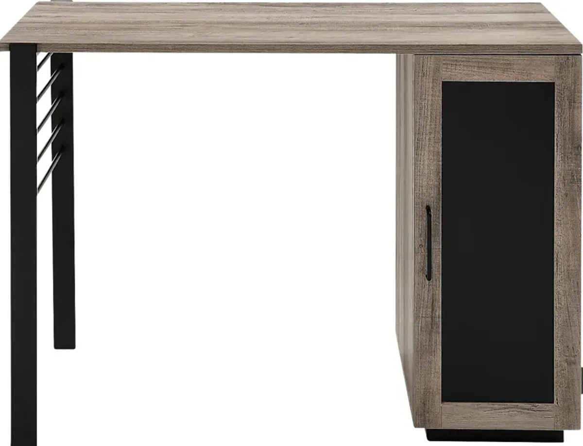 Ardeno Gray Storage Desk