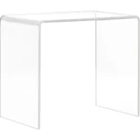 Crystalview Clear Desk