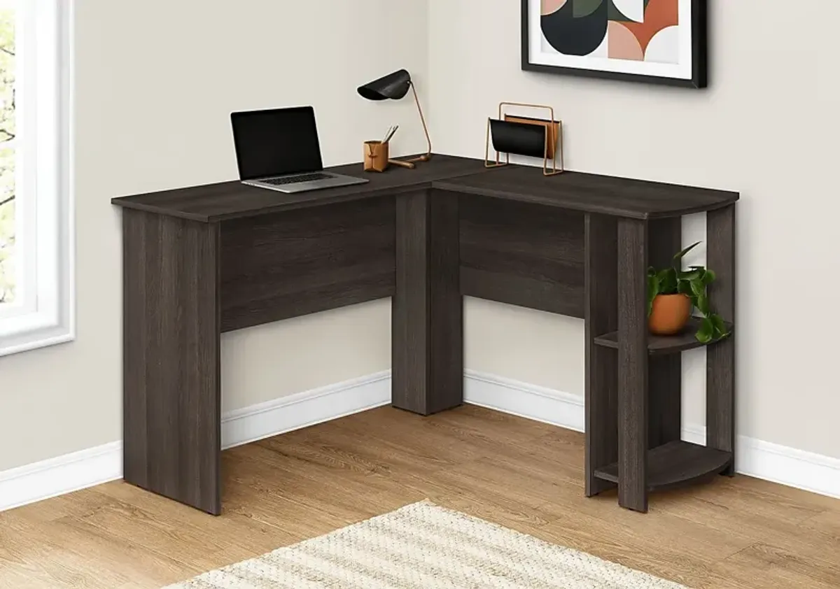 Olentangy Oak Brown Desk