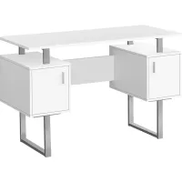 Meridell White Desk