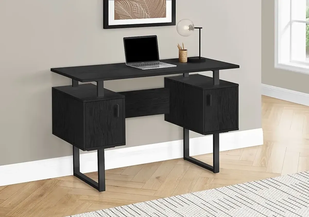 Meridell Black Desk