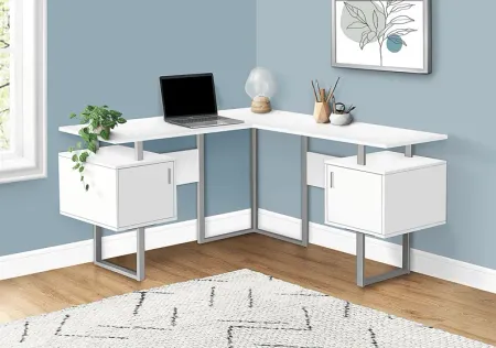 Miener White Desk