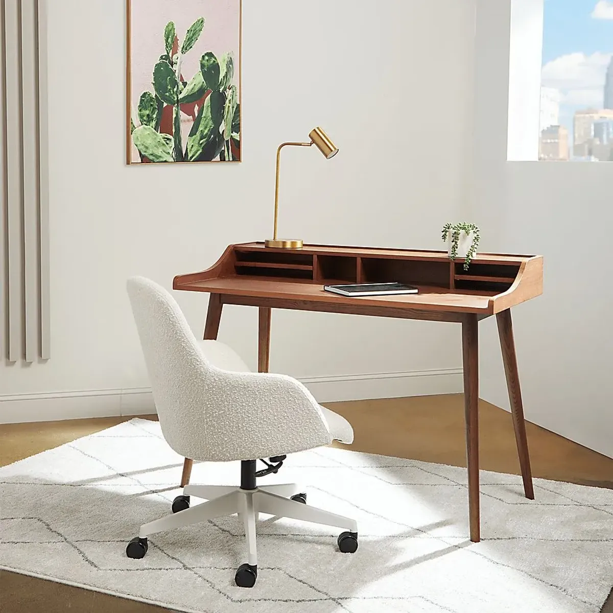 Caputa Brown Desk