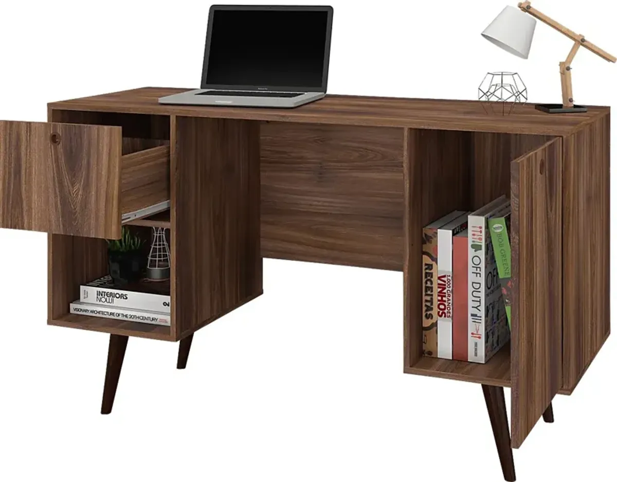 Athalee Dark Brown Desk