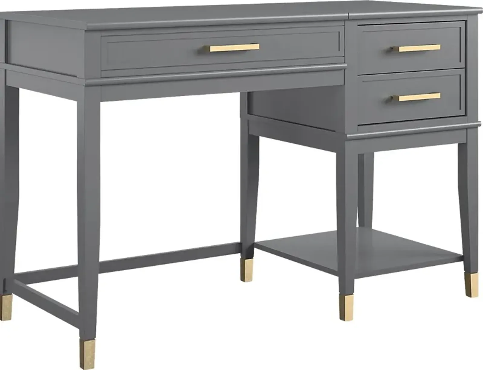 Tulagin Gray Lift-Top Desk