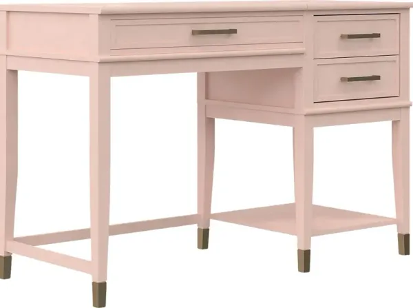Tulagin Pink Lift-Top Desk