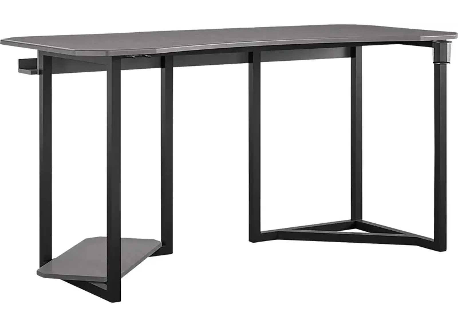 Walavista Gray Gaming Desk