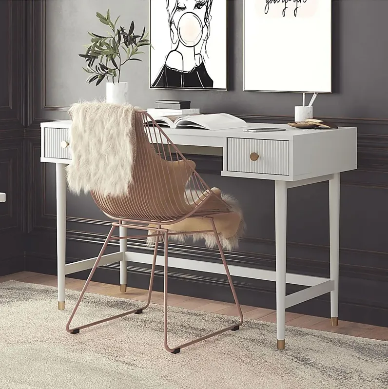 Brohawn Dove Gray Desk