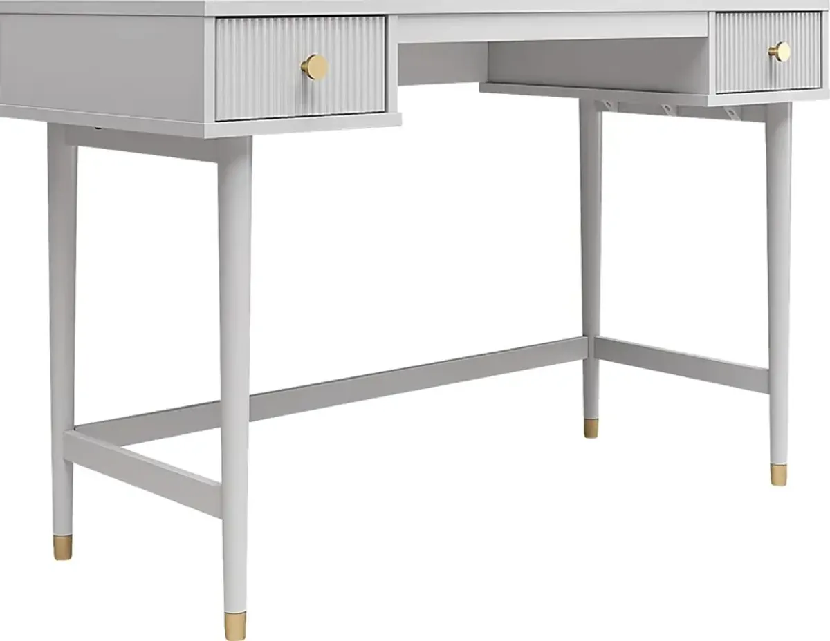 Brohawn Dove Gray Desk