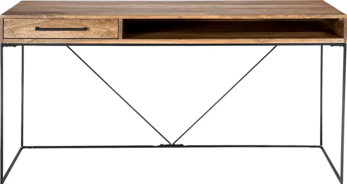 Gaillon Brown Desk