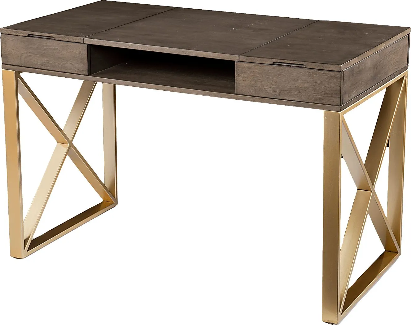 Goldbridge Gray Desk