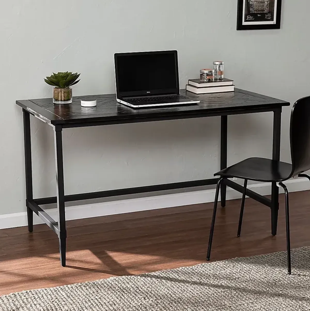 Halsell Black Desk