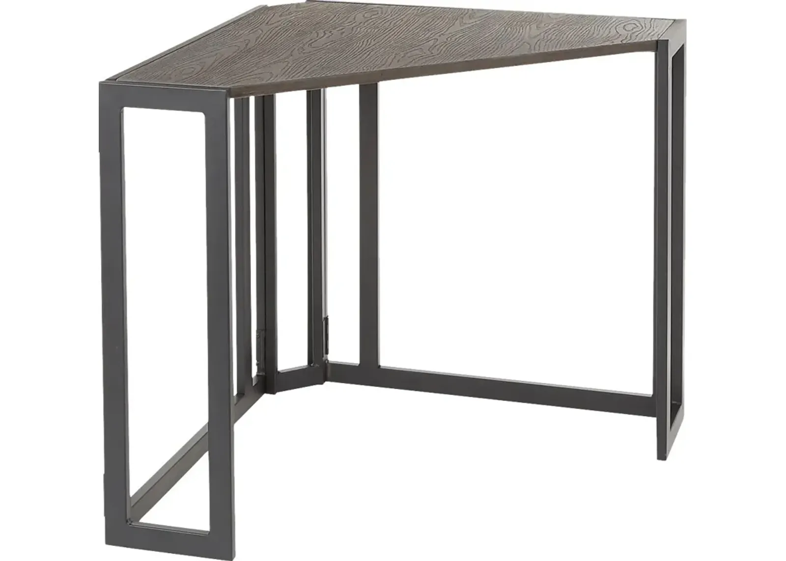 Paigefield Espresso Corner Desk