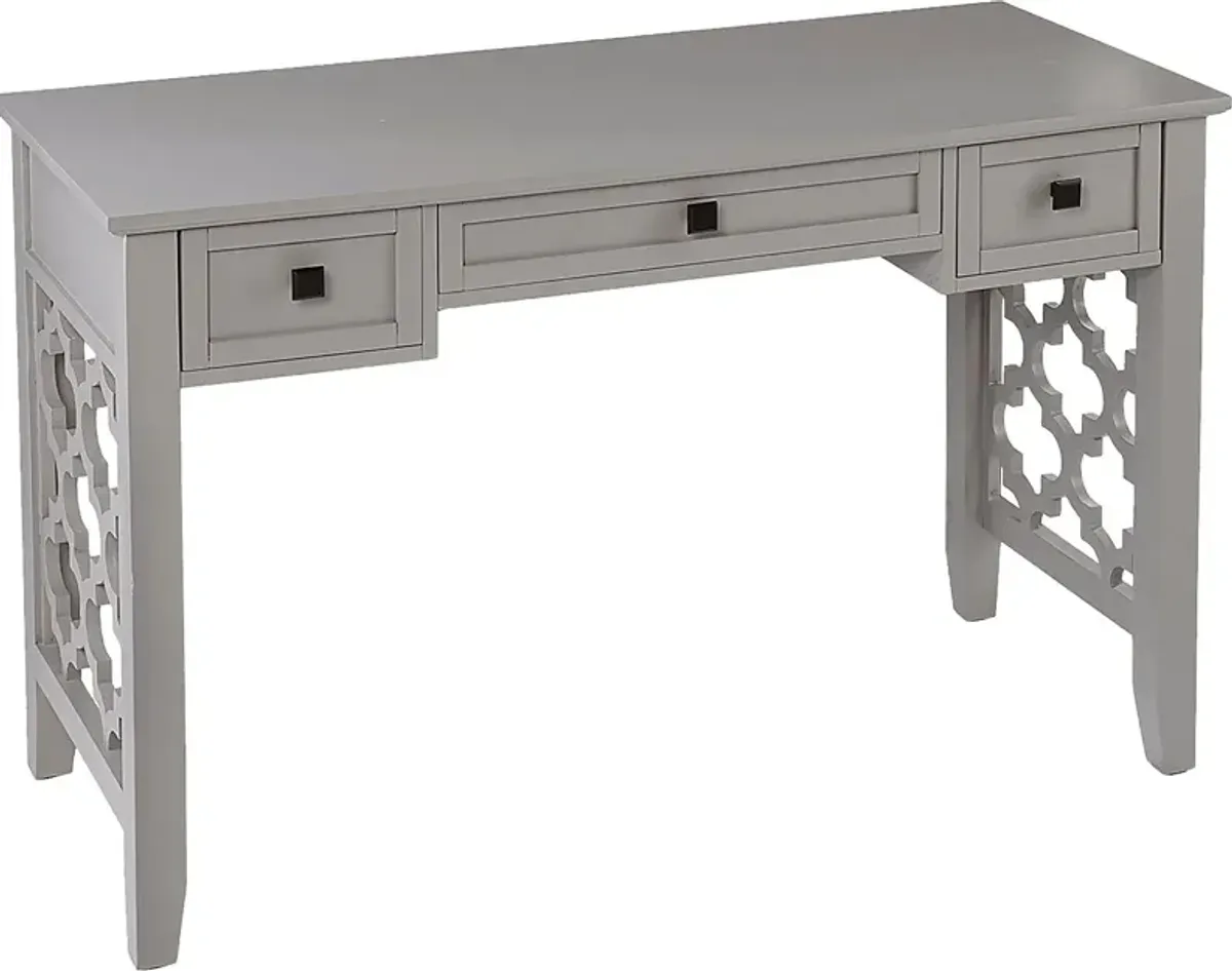 Pondwood Gray Desk