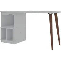 Carrondale White Desk
