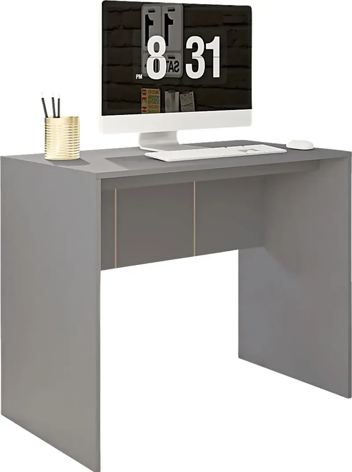 Helaman Gray Desk