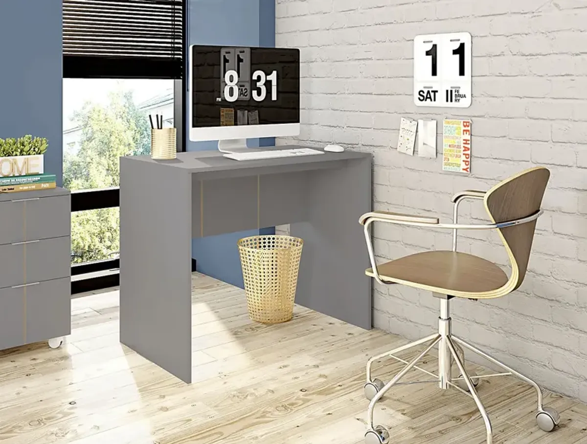 Helaman Gray Desk