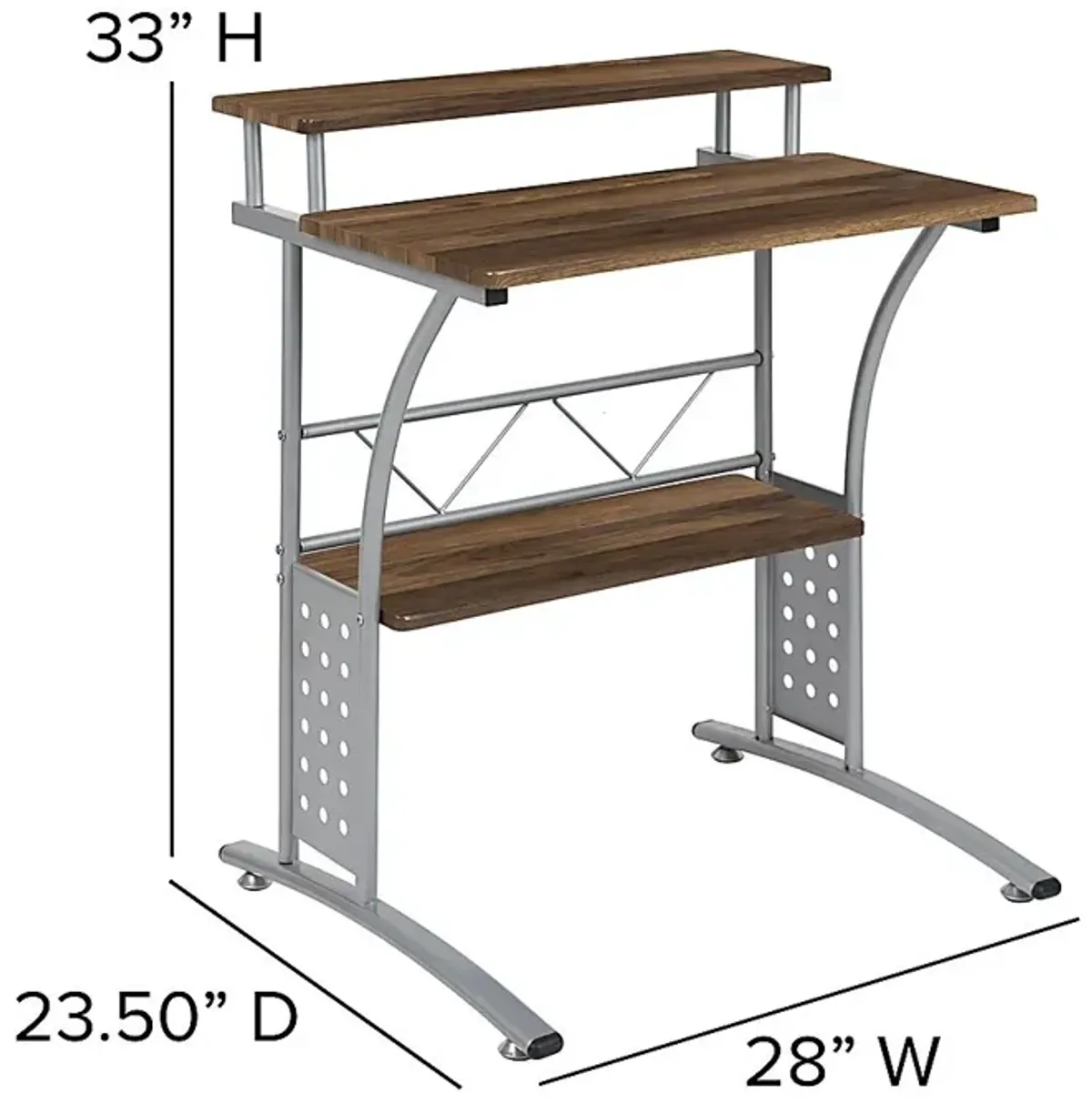 Keagon Walnut Desk