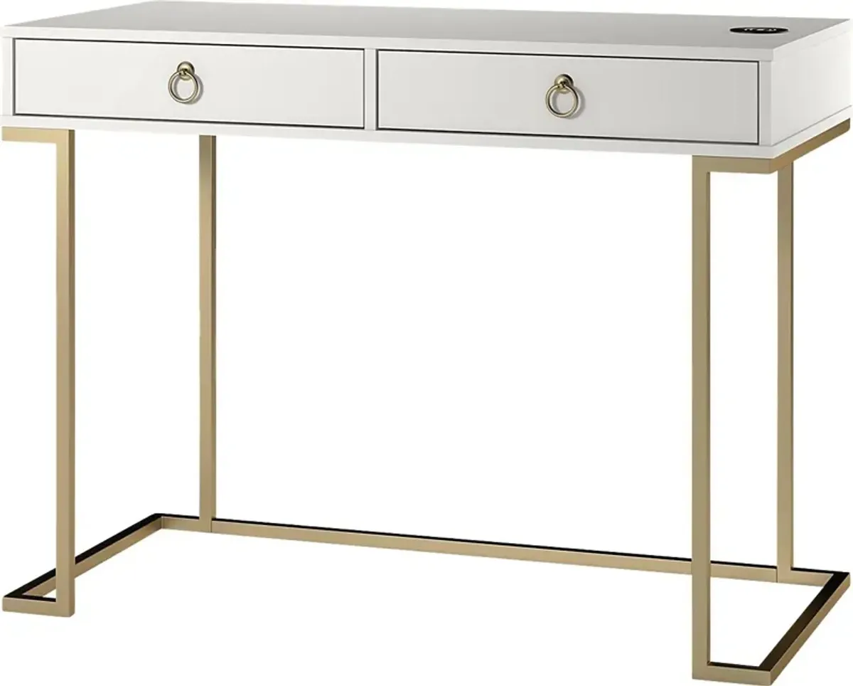 Reppert White Desk