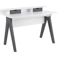 Unzell White Desk