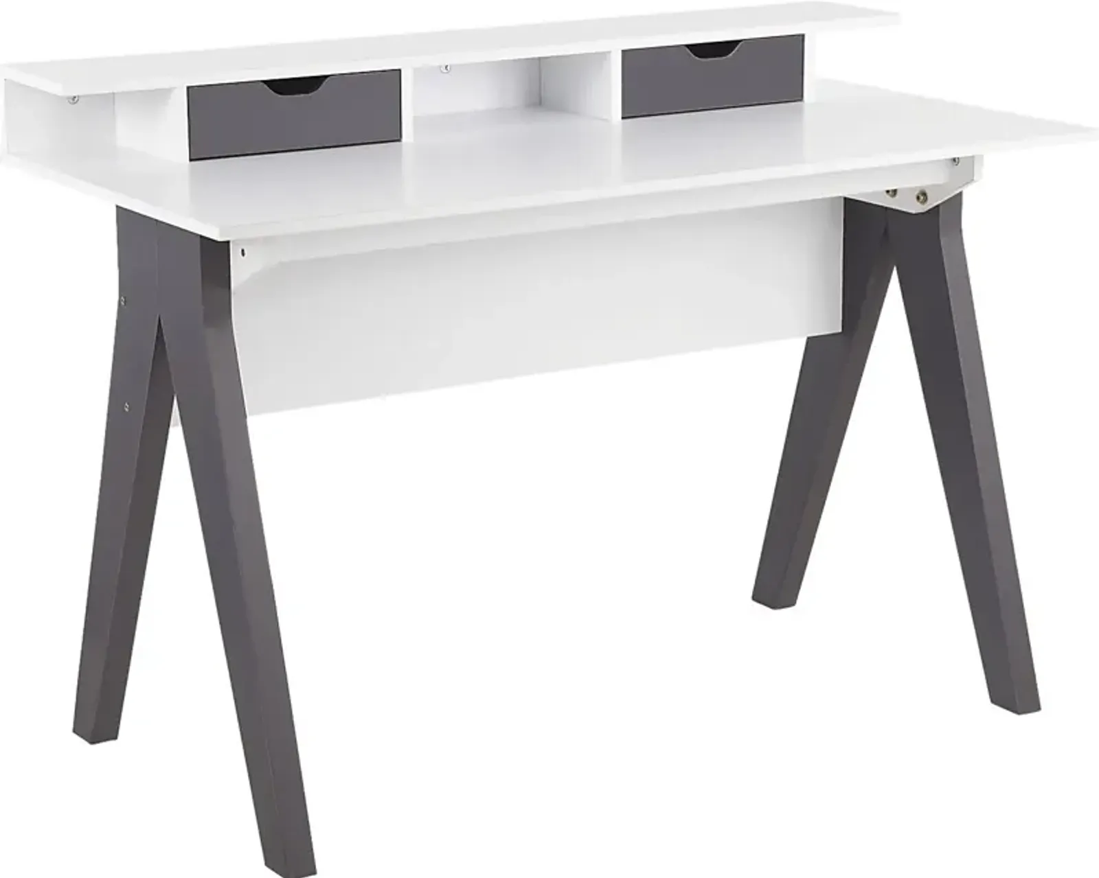 Unzell White Desk