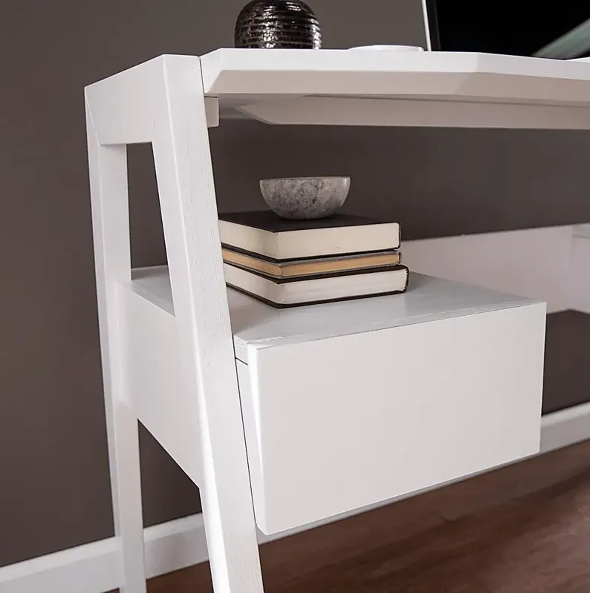 Larchbrook White Desk