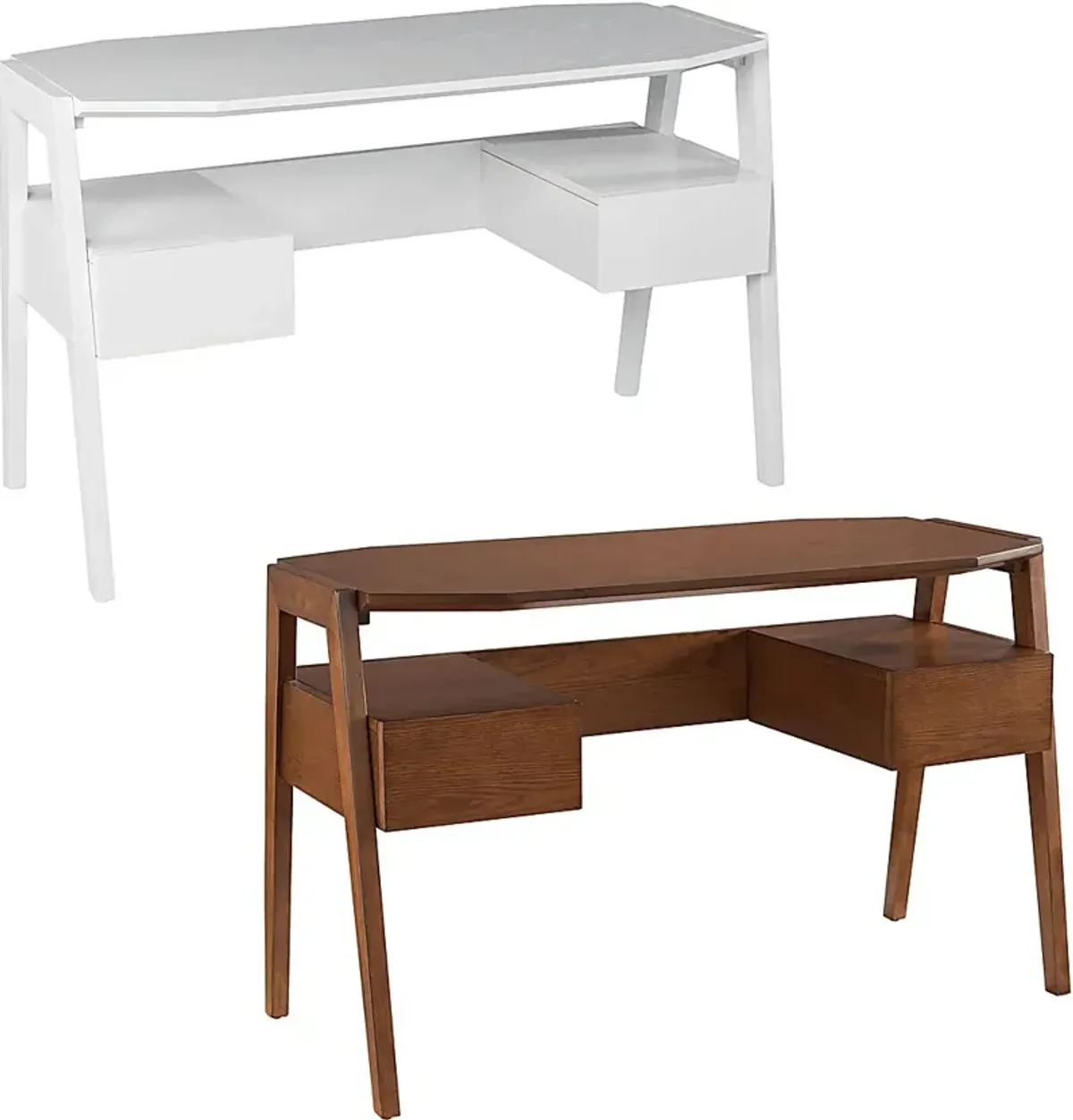 Larchbrook White Desk