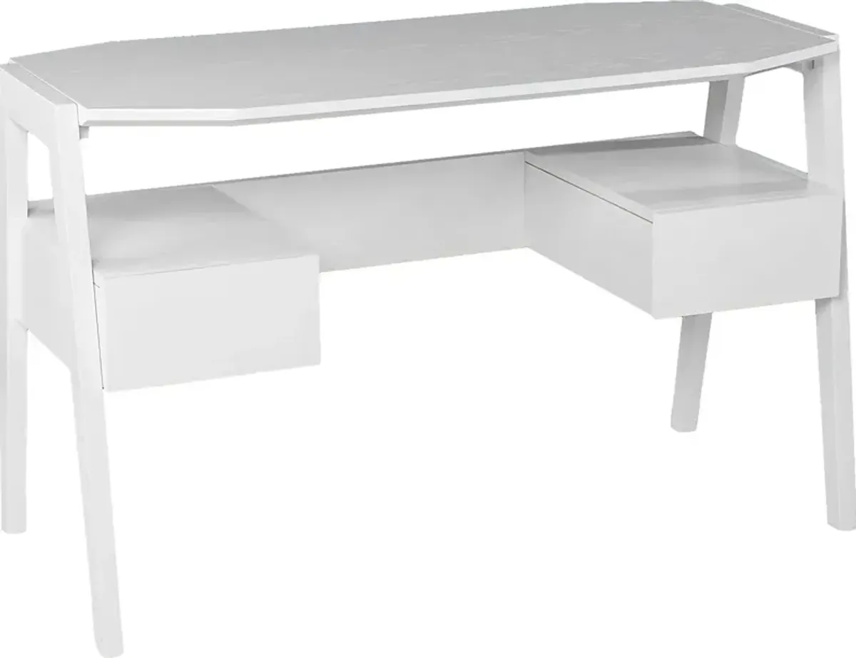 Larchbrook White Desk