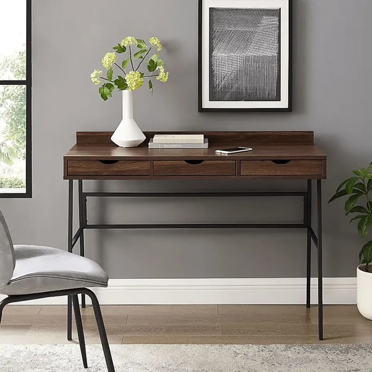 Glesman Walnut Desk